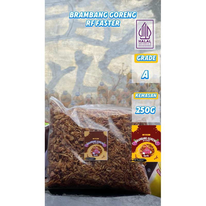 

{GRADE A} BRAMBANG GORENG 250Gram GRADE A