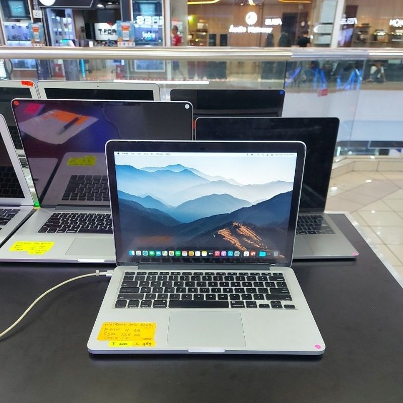 Macbook pro 2013 A1502 core i5 ram 4gb ssd 128gb 13 inch retina 489