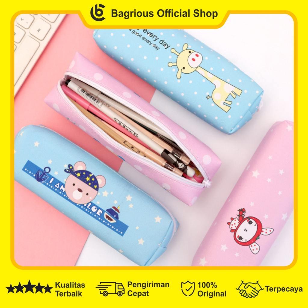 

Tempat Pensil Aesthetic Kotak Pensil Anak Perempuan Laki laki Murah Karakter Mini Lucu Pulpen LB09
