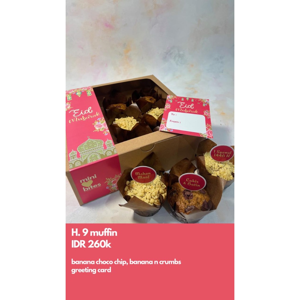 

Minilovebites Eid Mubarak - H. 9 muffin
