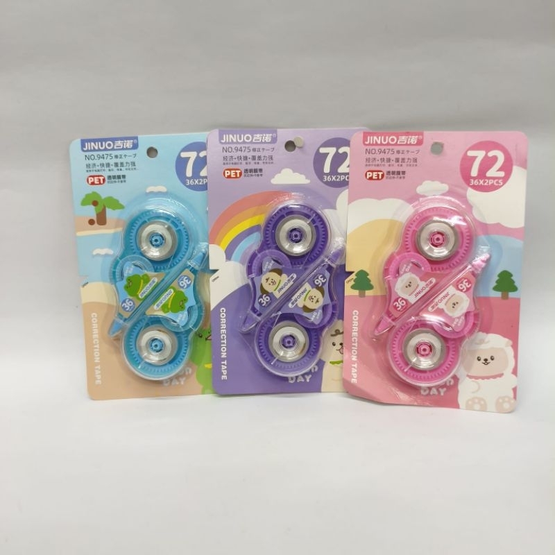 

Correction tape jinuo 9475 / tipex roll / tipex kertas