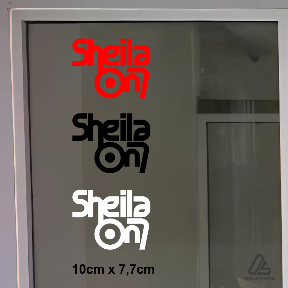 

stiker band sheila on 7 / SO7 sticker cutting