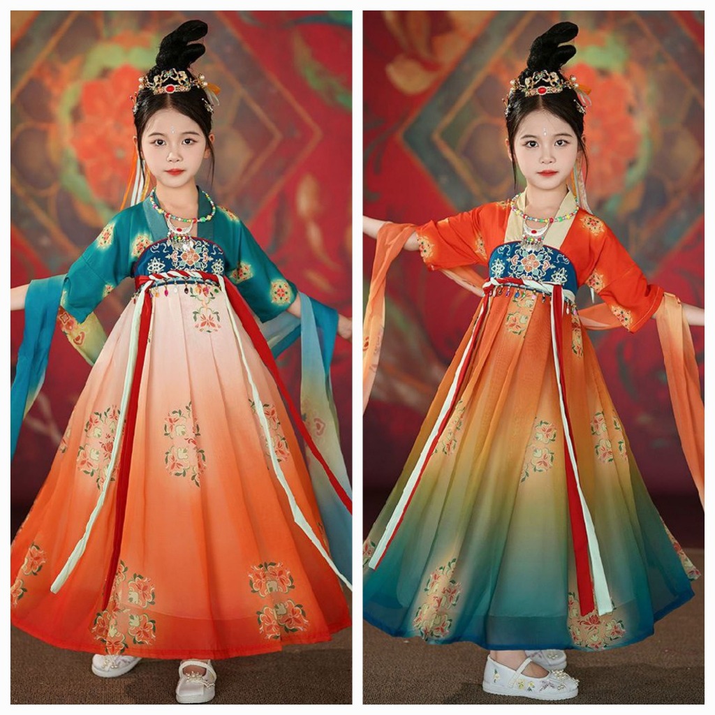 Dress Hanfu Queen Imlek CNY Anak Perempuan