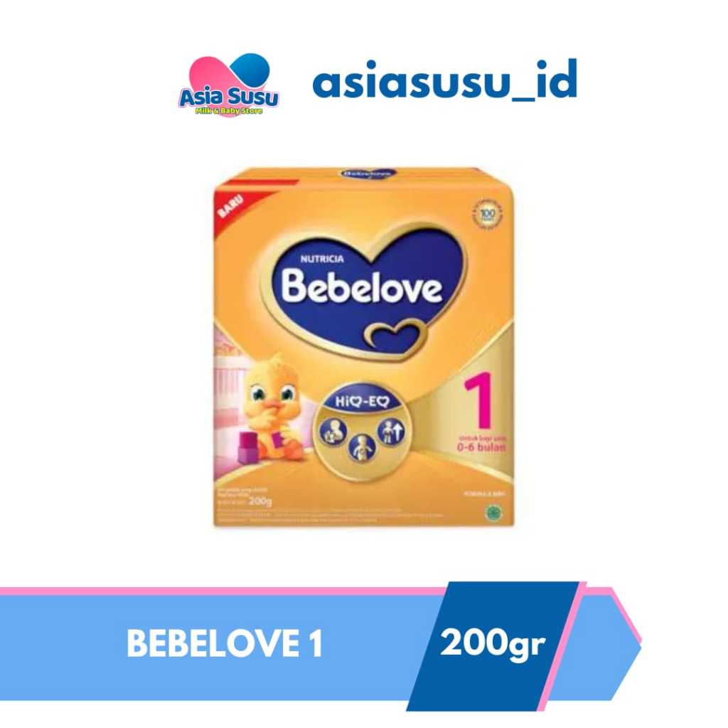 

Bebelove 1 200gr - susu formula bayi 0-6 bulan