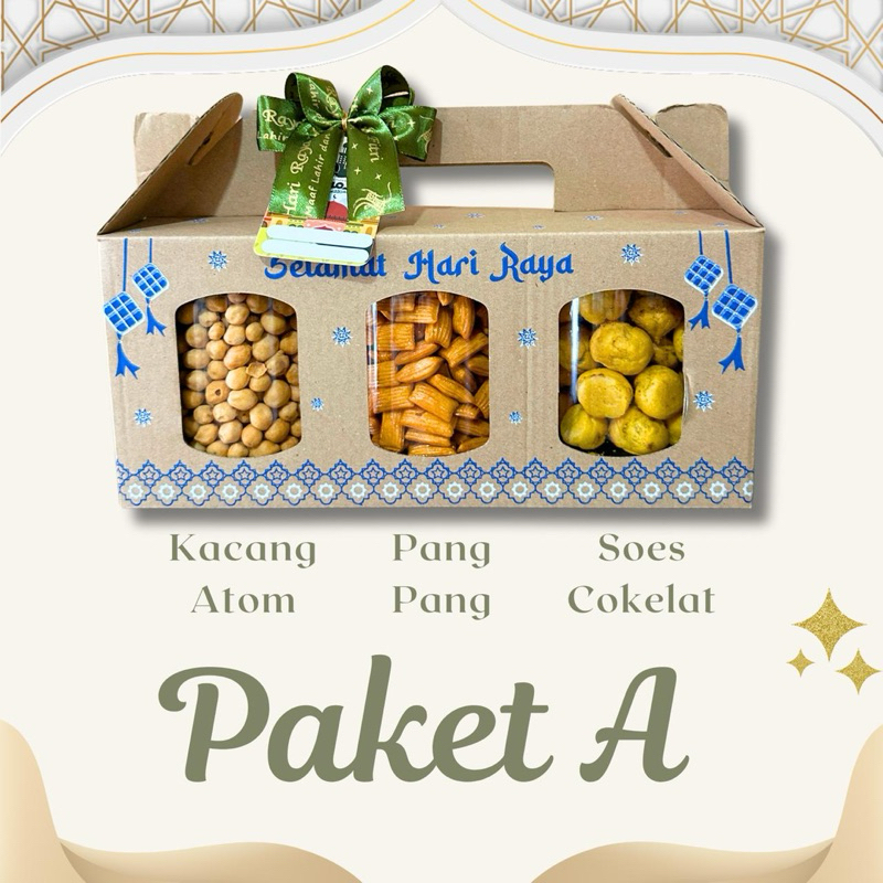 

Paket Hampers snack isi 3