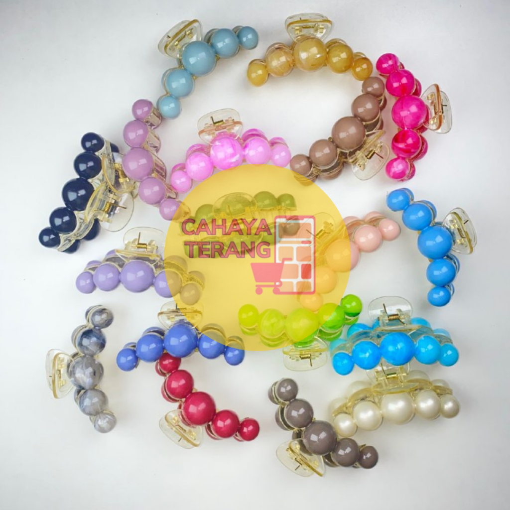CT GROSIR 11 CM Jepit Rambut Motif MUTIARA Gaya Korea Premium Jedai Rambut Elegan