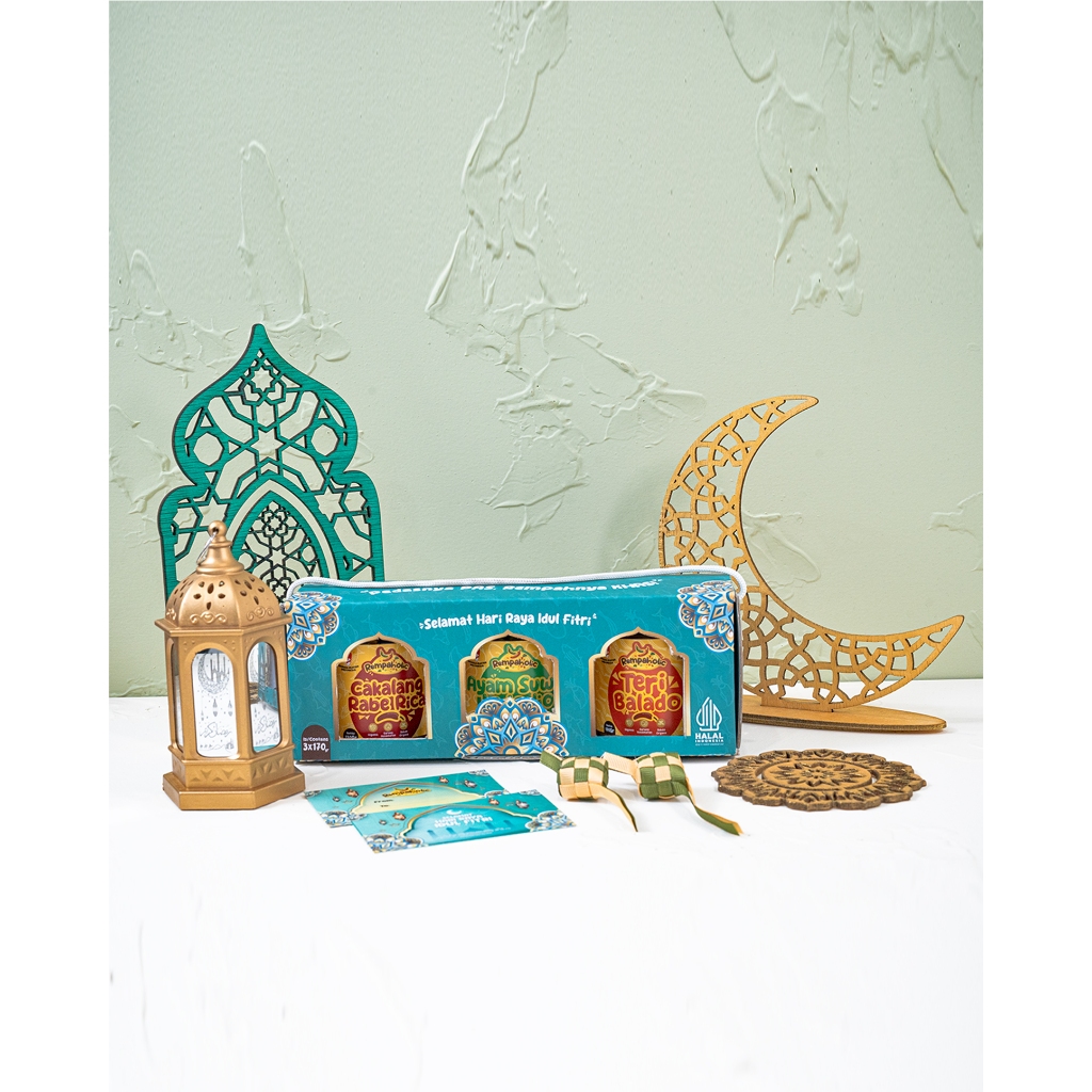 

Rempaholic - Hampers Spesial Ramadan Lebaran - Paket Sambel Isi 3 Makanan Instan