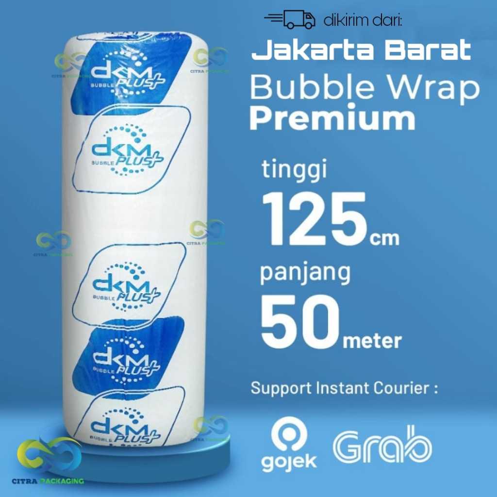 

PLASTIK BUBBLE WRAP MURAH PREMIUM DKM PREMIUM 125CM