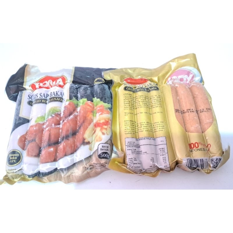 

(READY) Yona Sosis Sapi Bakar Frozen Food & Cemilan