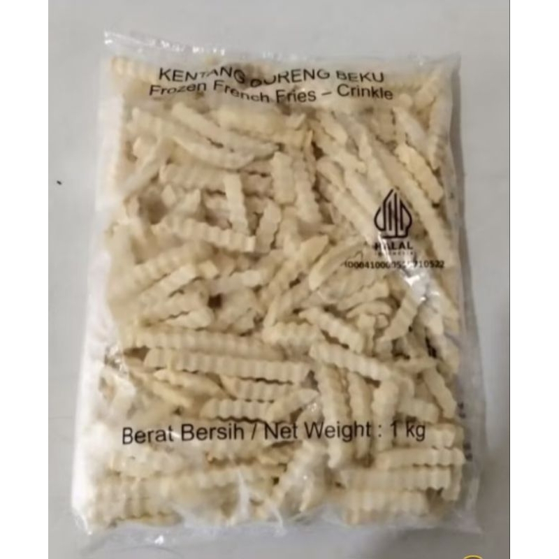 

(READY) Kentang Hyfun Crinkle Cuts Frozen Food & Cemilan
