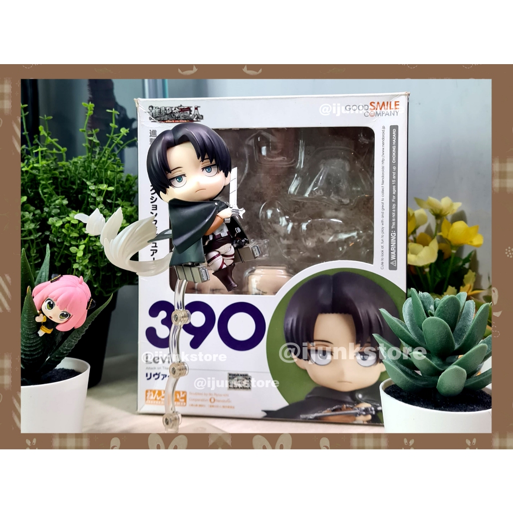 [BIB] Nendoroid Levi Ackerman Attack on Titan Shingeki Kyojin