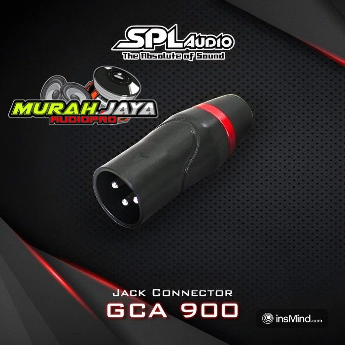 JACK CANON XLR SPL AUDIO GCA 900
