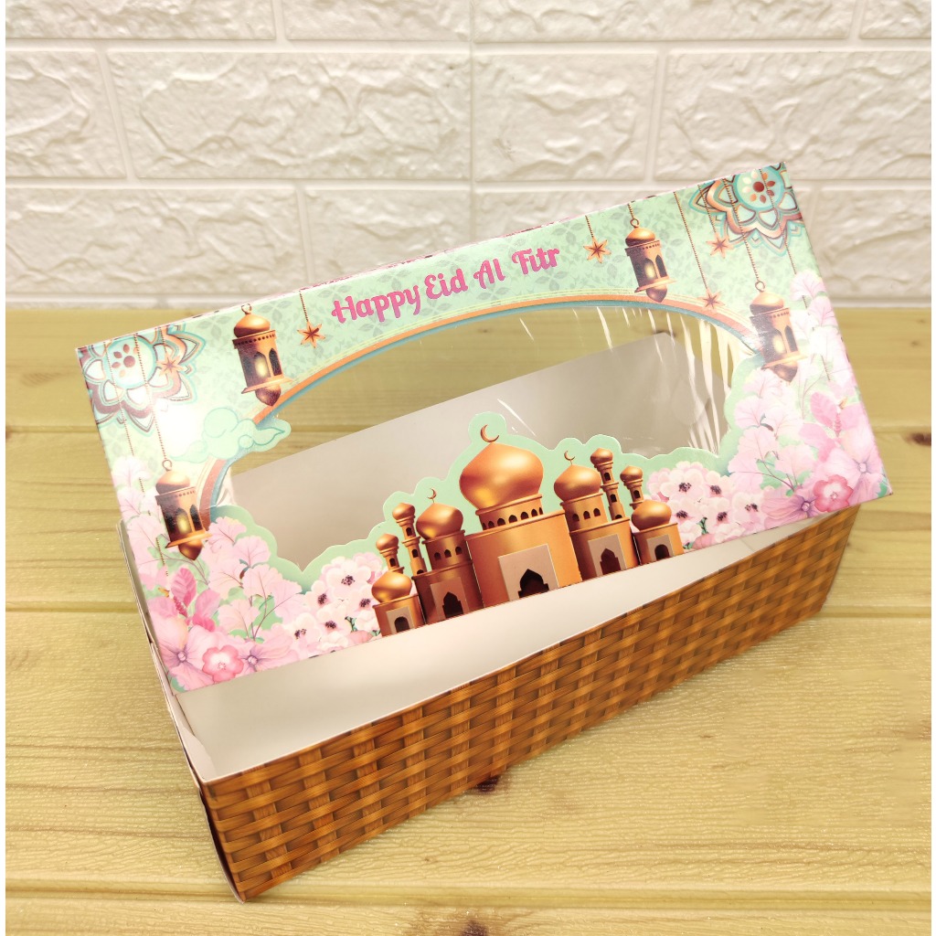 

Box kotak hampers lebaran Idul Fitri 25x12x7 cm
