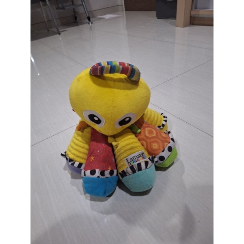 mainan baby gym music octopus lamaze