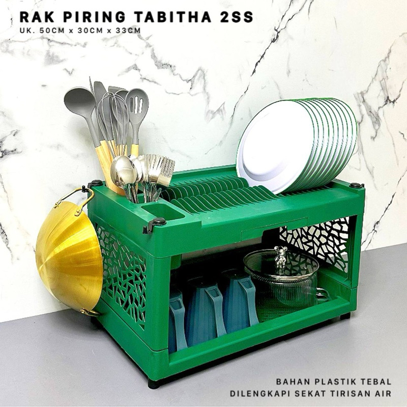Rak Piring Tiris Rak piring Plastik Tempat piring