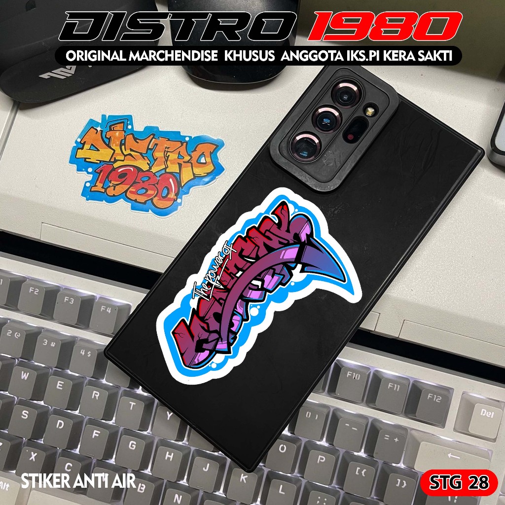 

STIKER IKS.PI KERA SAKTI STG 28 HOLOGRAM VINYL ANTI AIR