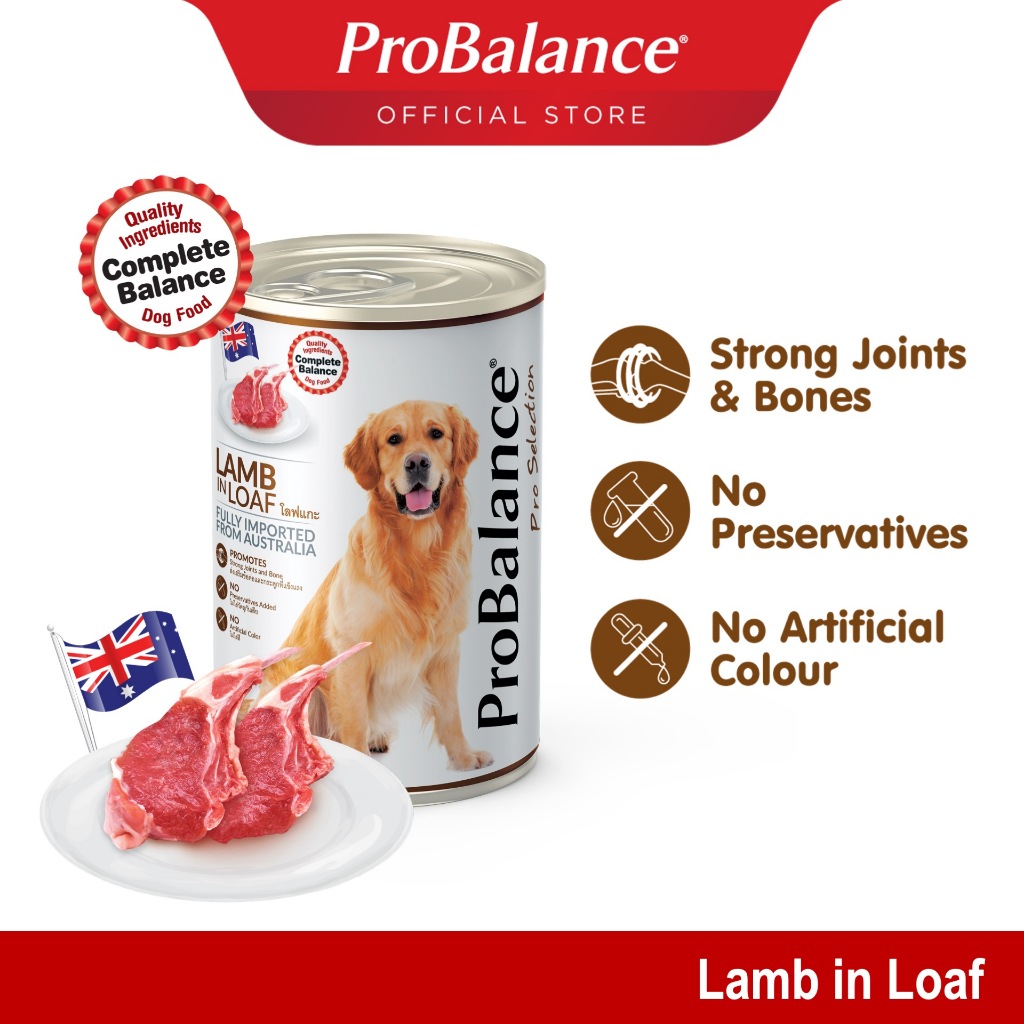 Makanan Anjing Basah Rasa Domba 700gr Kaleng