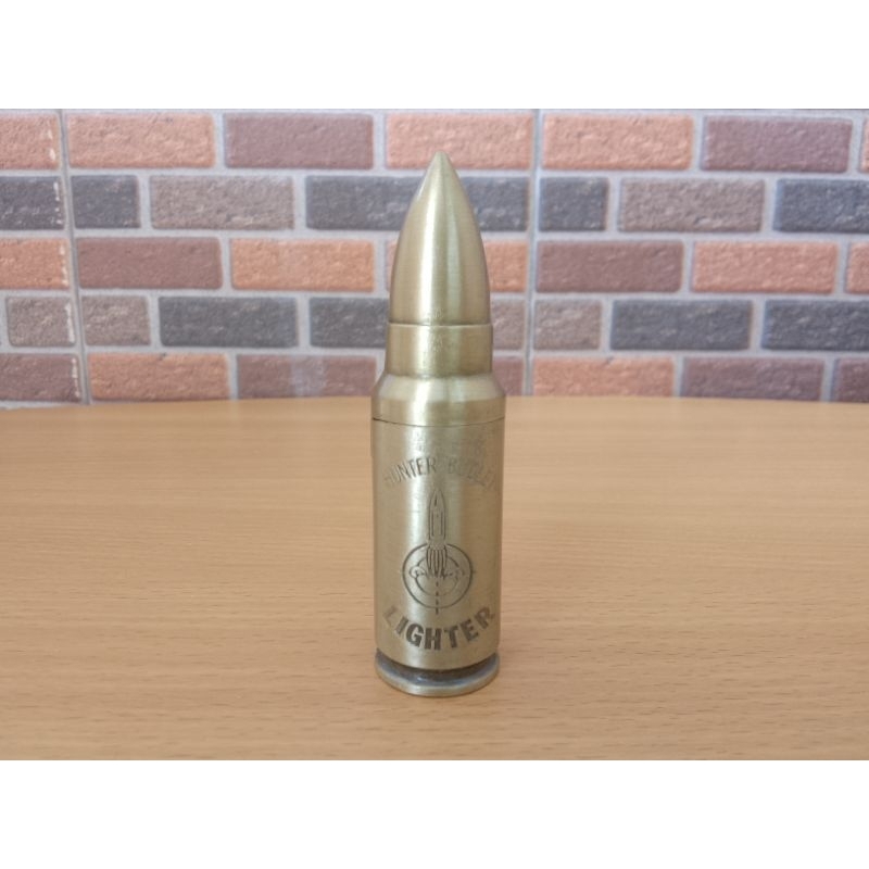 Korek Api Pemantik Bentuk Peluru 9,2 Cm Korek Peluru Ori