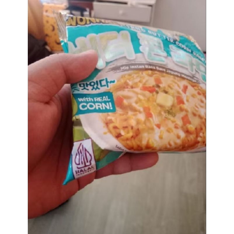 

MIE INSTANT KOREA WONHAE FRIED BUTTER CORN