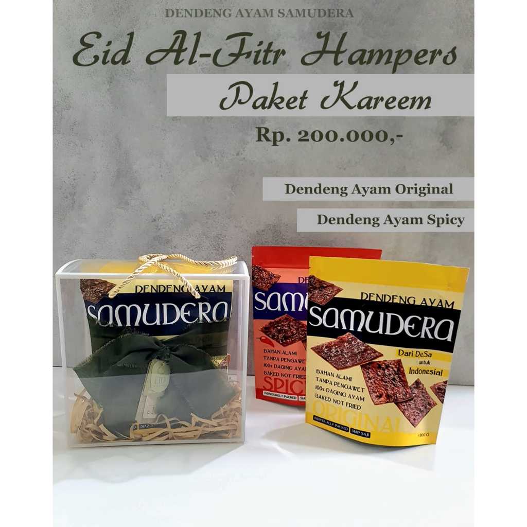 

Paket Kareem - Hampers Lebaran Dendeng Ayam Samudera