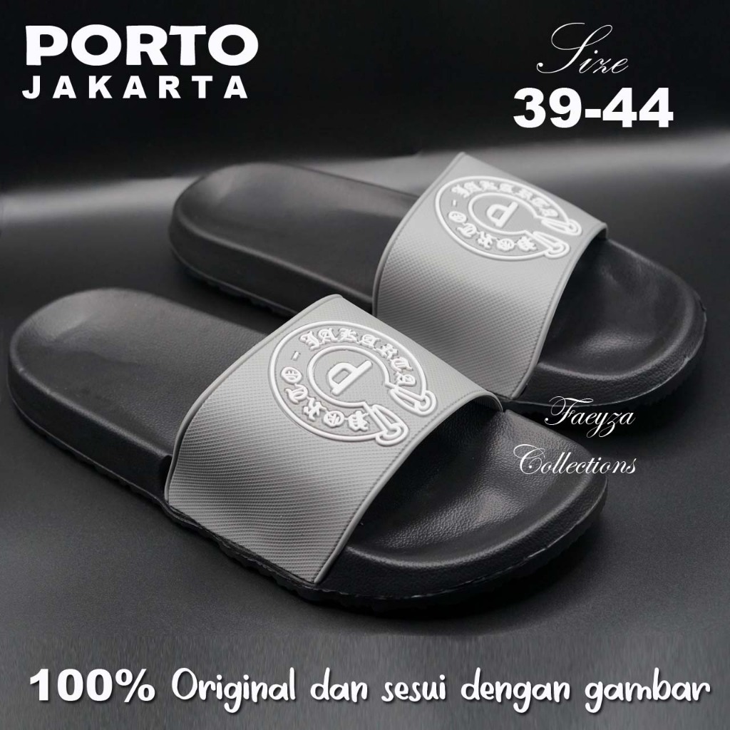 Sandal Slop anak laki laki perempuan porto 1023B-49 PORTO JAKARTA sandal karet empuk ringan
