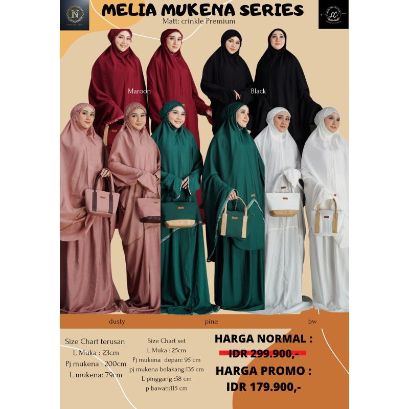 MELLIA MUKENA SERIES ✔️ NADHEERA LUXURY