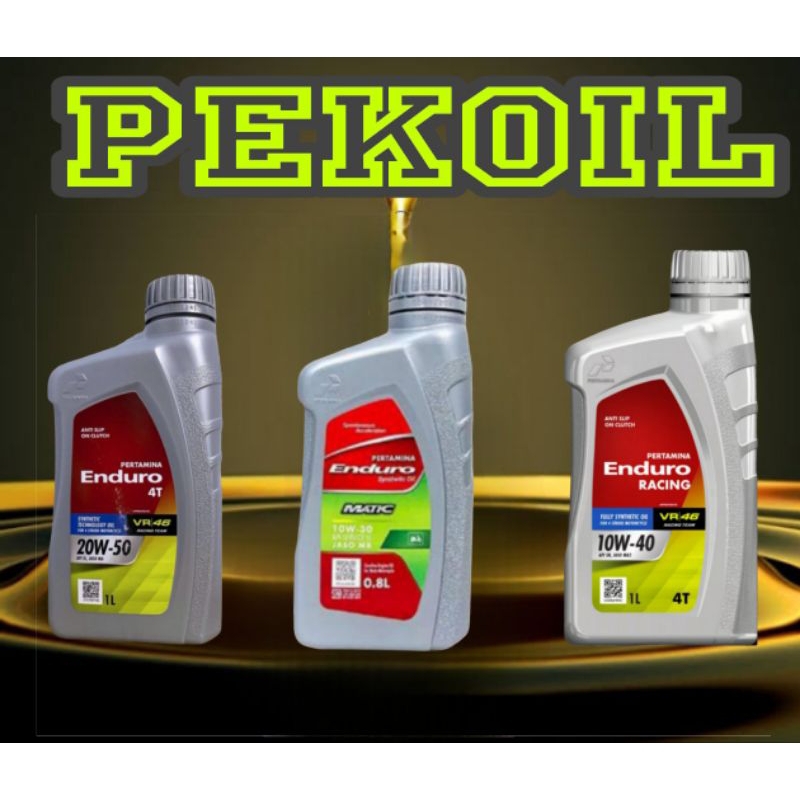 OIL OLI MOTOR ENDURO 4TAK MATIC RACING SEMUA VARIAN