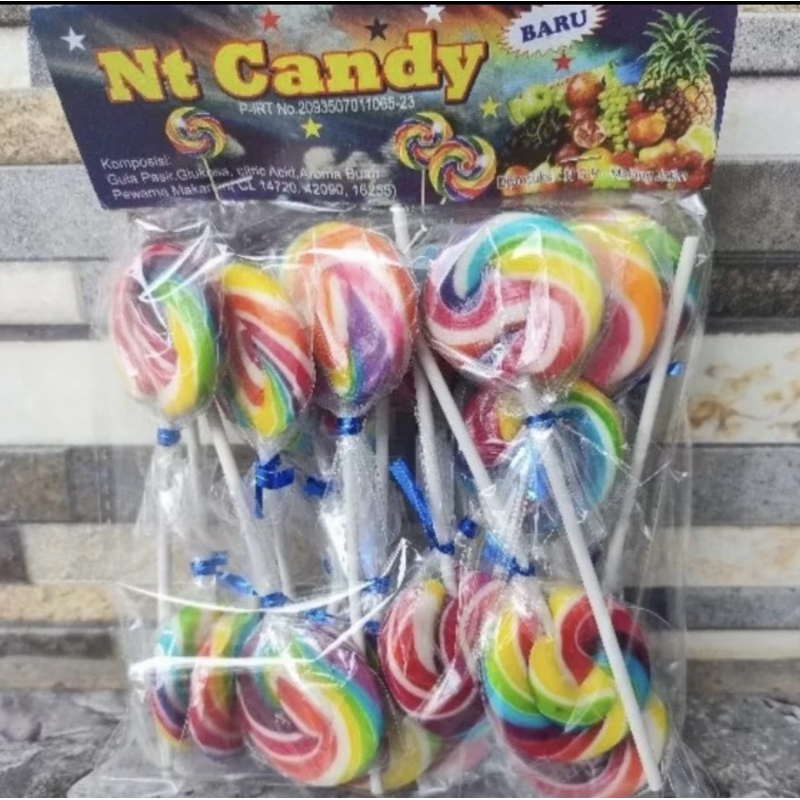 

Permen Lolipop Diameter 3cm Isi 15pcs / Permen Gulali / Candy Lolipop