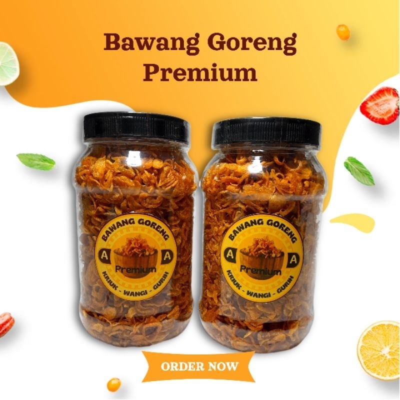 

Bawang Goreng Premium 150gr|Bawang Goreng Tanpa Tepung|Bawang Merah Goreng|Bagor|Bawang Goreng Kriuk|Bawang Goreng|Bawang Goreng Premium 500ml|Bawang Goreng Kriuk|Bawang goreng pekalongan