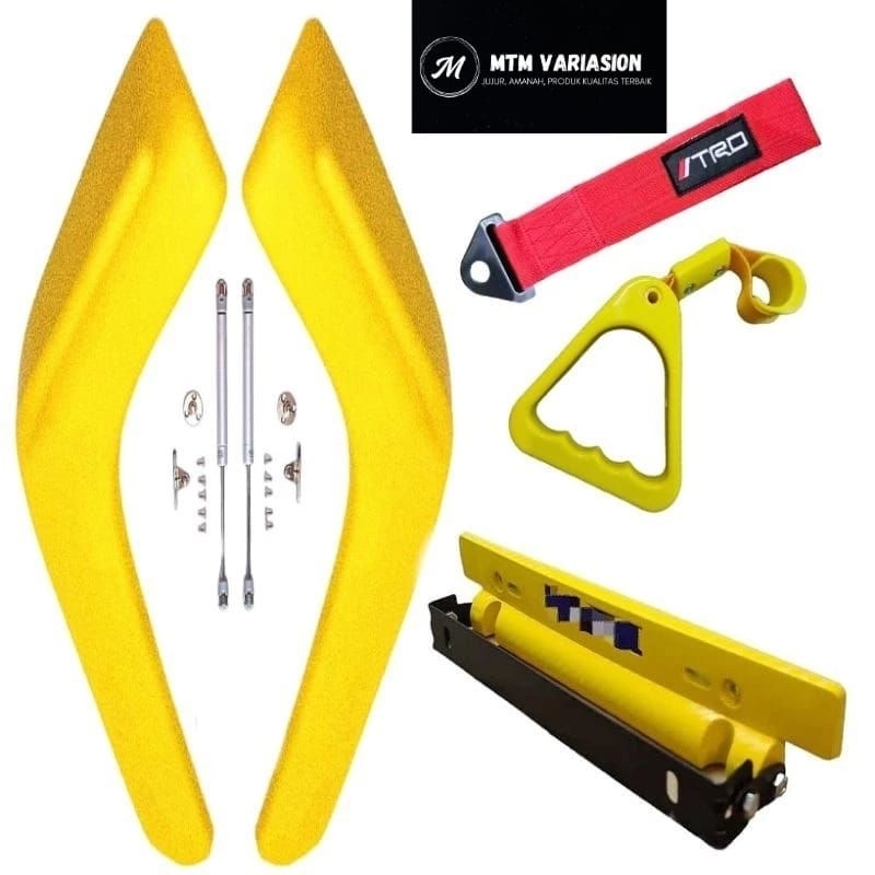 Winglet Bumper depan Mobil, Winglet pick up, Winglet Truck, Winglet Bus, Winglet Mobil Universal