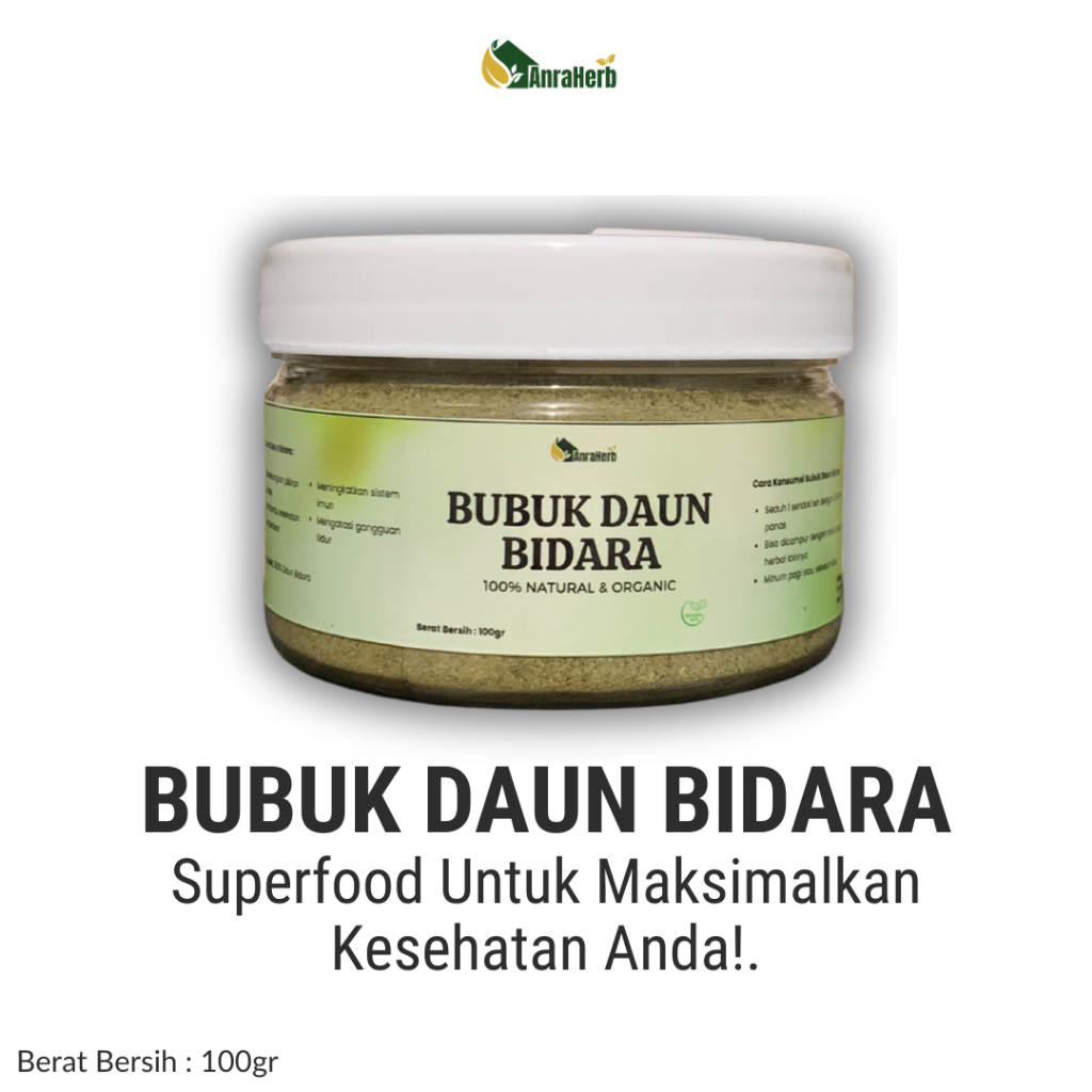 

Bubuk Daun Sambiloto 100gr Original By AnraHerb