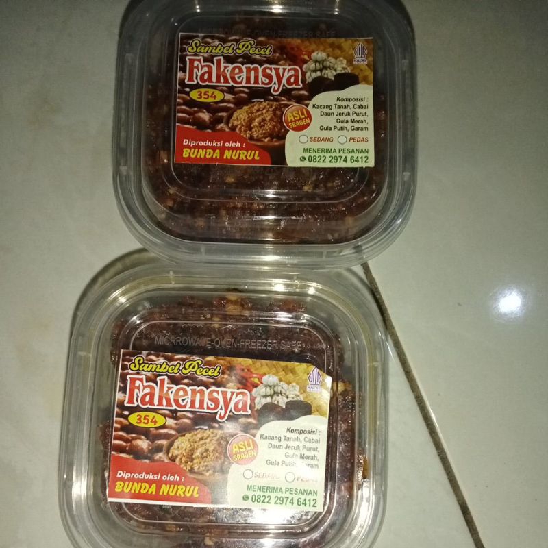 

sambal pecel pedas manis