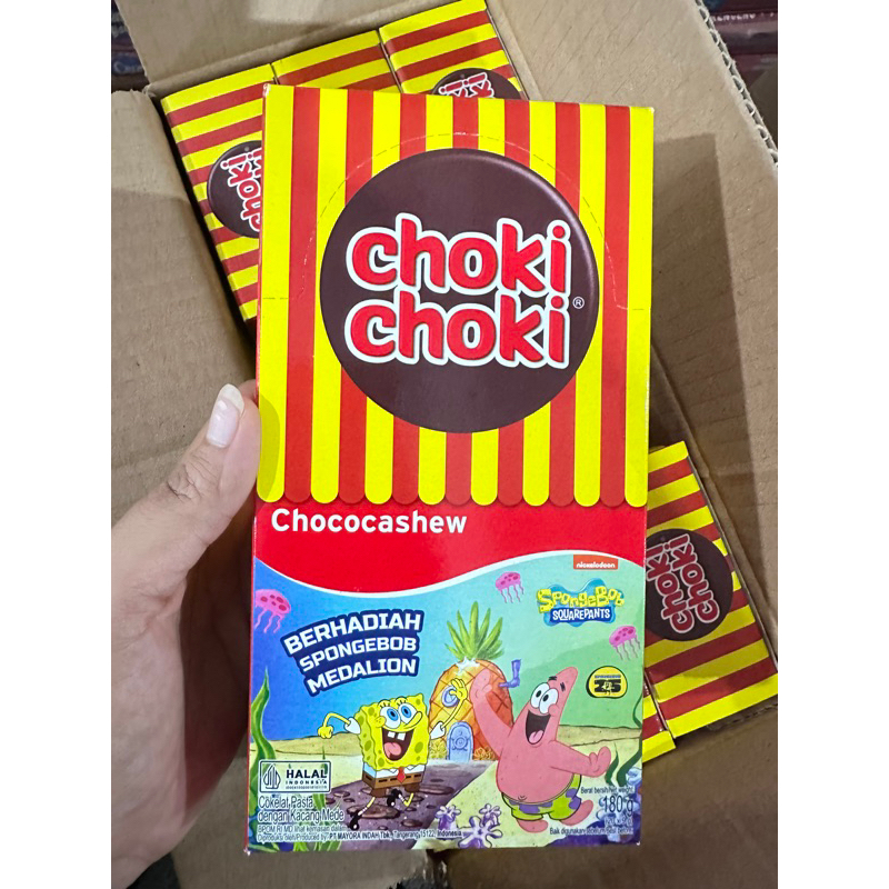 

Choki Choki coklat pasta 180g isi 20pcs / Coklat choki-choki