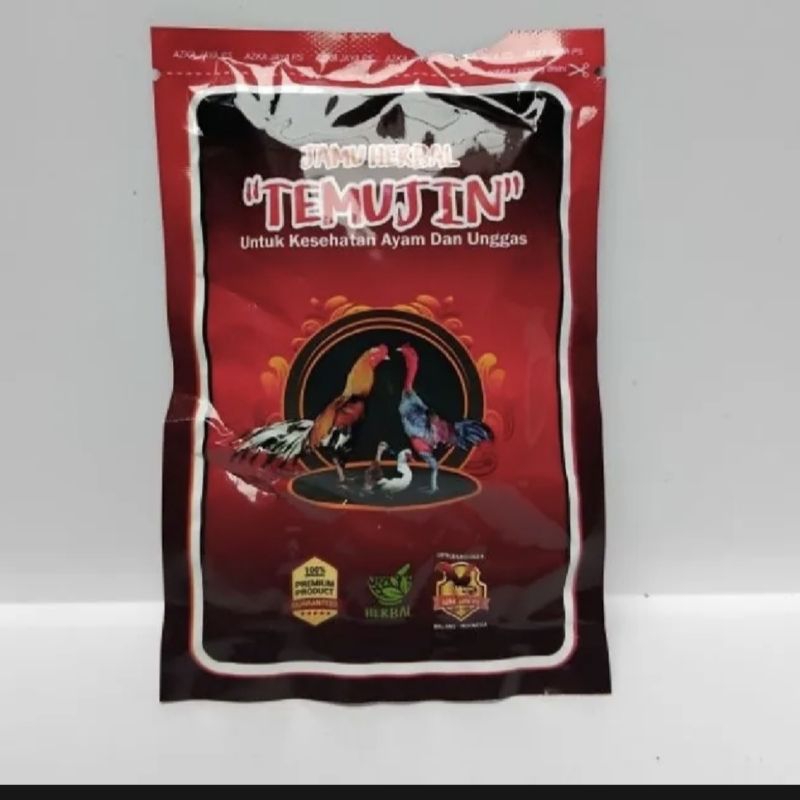 Temujin Jamu ayam jago /jamu ayam aduan