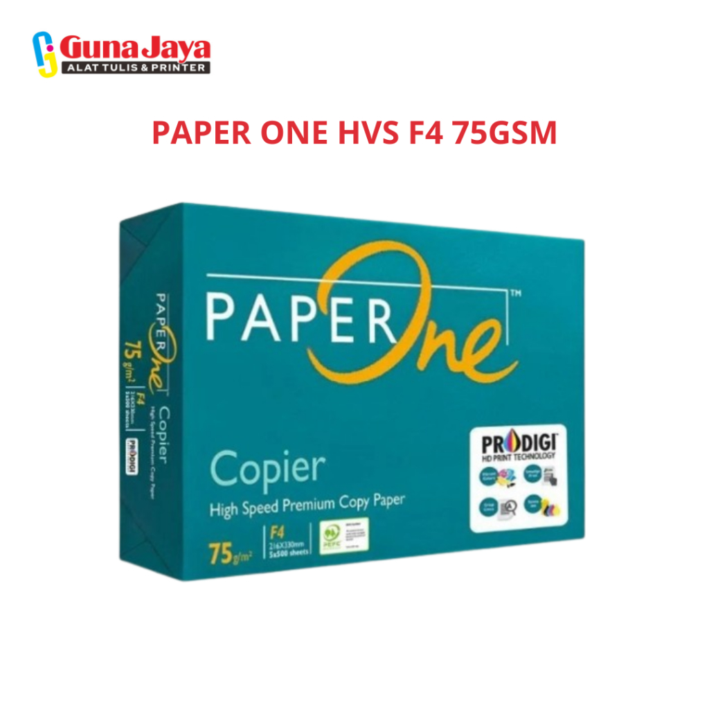 

PAPER ONE HVS UKURAN F4 75GSM
