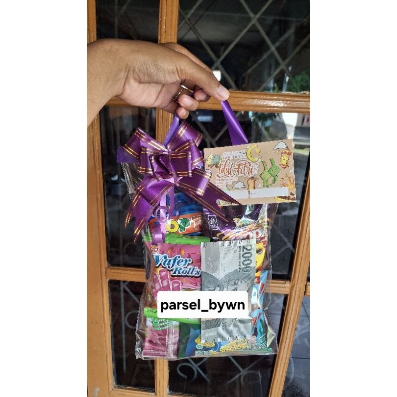 

snack hampers anak lebaran/ulang tahun