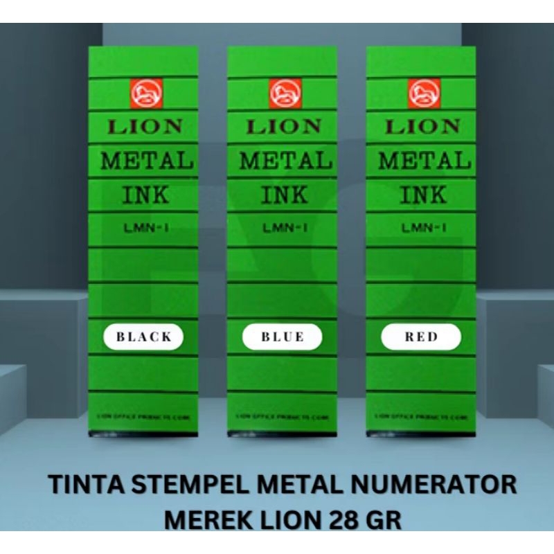 

Tinta Metal Lion / tinta stempel metal lion.
