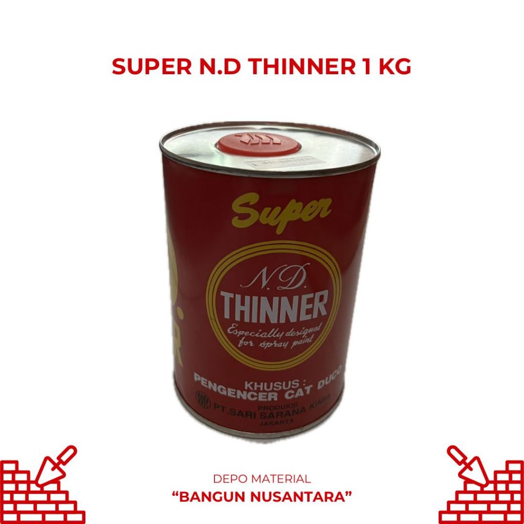 Super N.D Thinner 1 KG Pengencer Cat