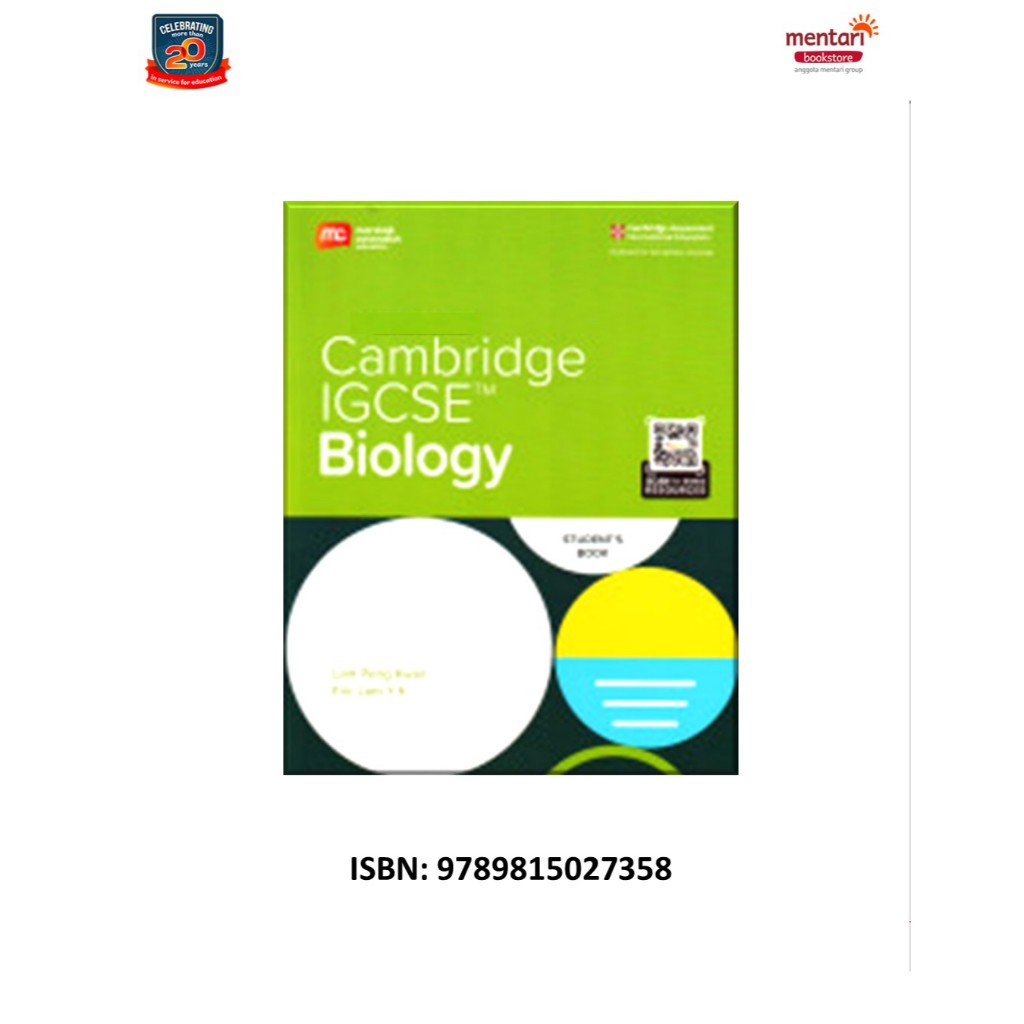 Cambridge IGCSE Biology Student Book | Buku Pelajaran Biology SMP