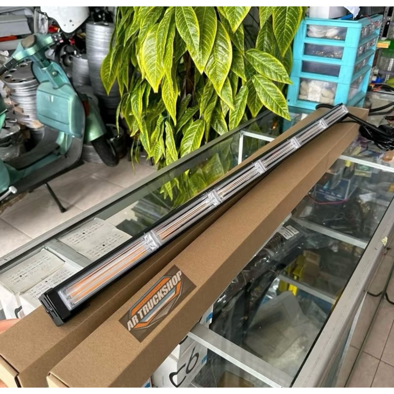 Led Bar Rotator Panjang 88Cm 12-24V untuk truk mobil bus