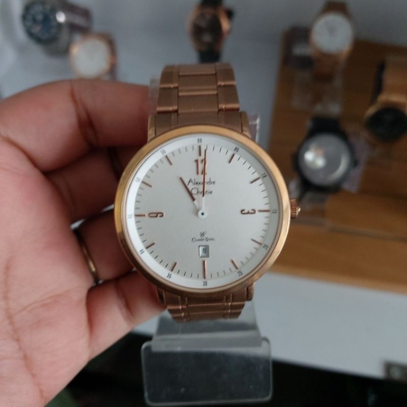 READY JAM TANGAN PRIA ALEXANDRE CHRISTIE AC 8499 AC8499 ORIGINAL