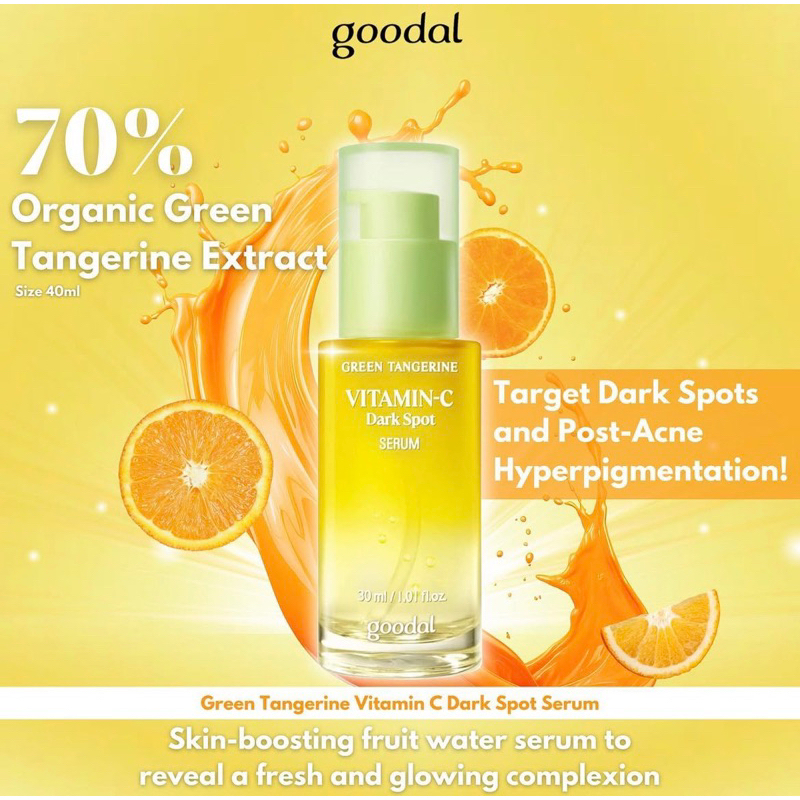 goodal vitamin c darkspot serum 30ml no box
