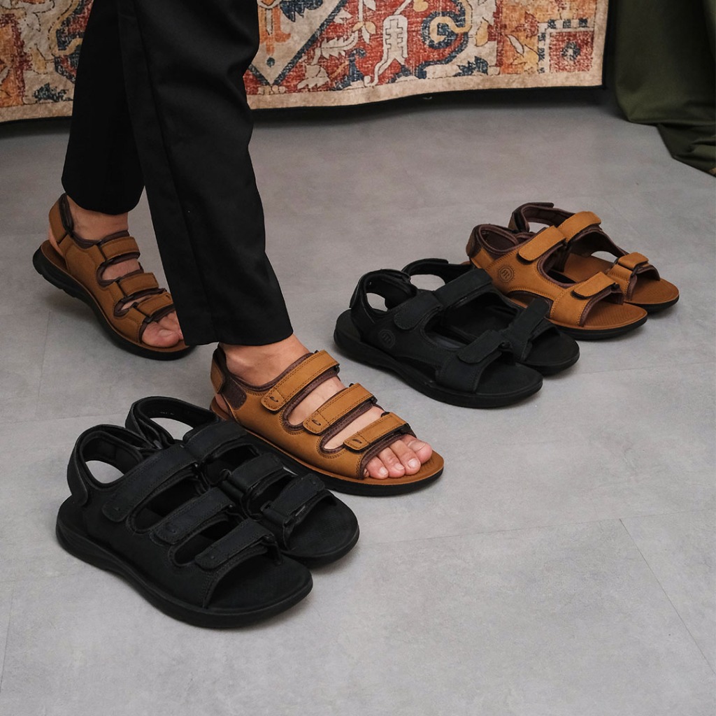 Fransisca Renaldy Sepatu Sandal  Pria Size 39-44 Sandals Anti Slip M.Jack 02