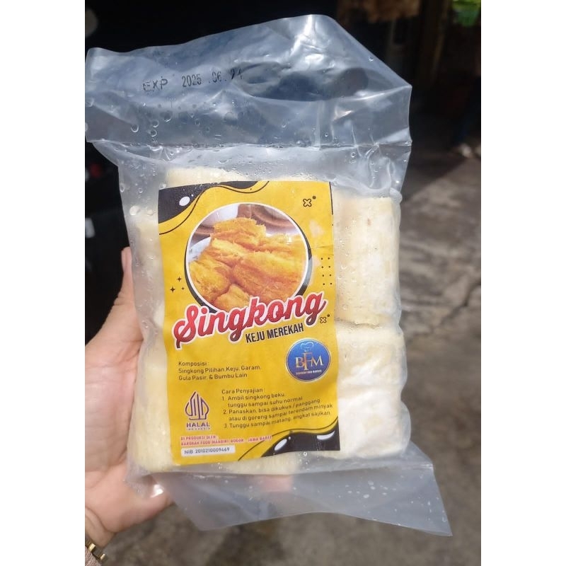

Singkong Keju Merekah