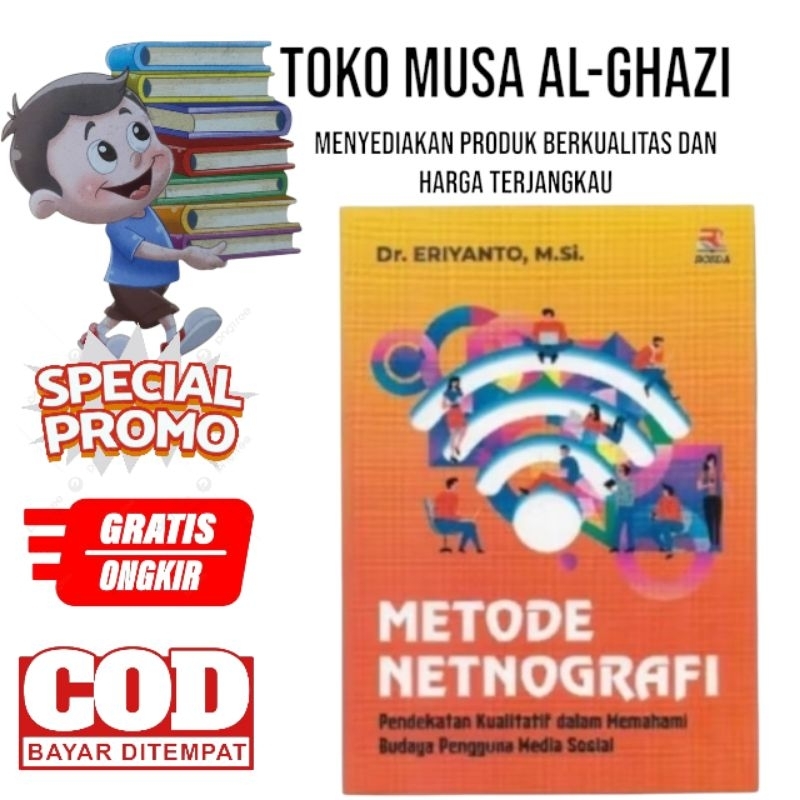 Buku Metode Netnografi Terlaris Berkualitas dan Terjangkau