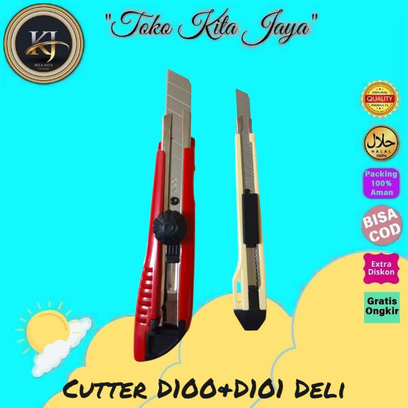 

Cutter Deli D100 & D101 ( 1 Pcs)