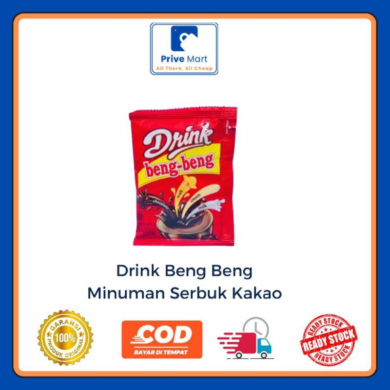 

Drink Beng Beng Minuman Serbuk Kakao 29g x 10 Renceng Prive Mart