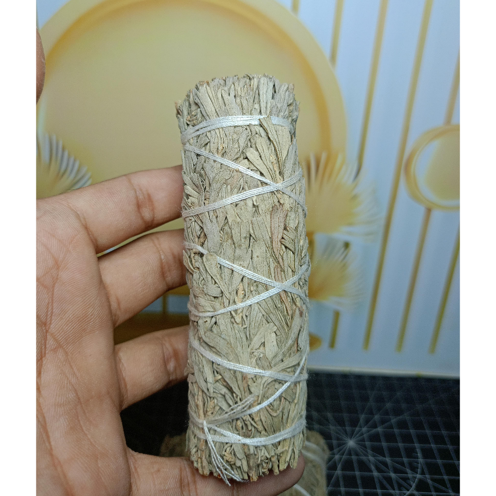 Blue Sage Smudge Stick Organic California Natural 10 cm
