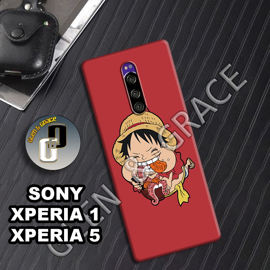 G18 - Case SONY XPERIA 1 - Bahan karet lentur - Motif ANIME - Softcase SONY XPERIA 5 - Silikon lentu