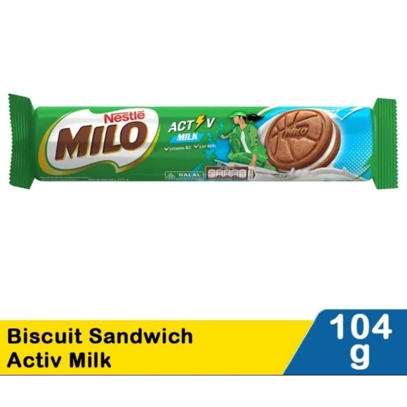 

Milo Biscuit Sandwich Active Original / Milk 104gr